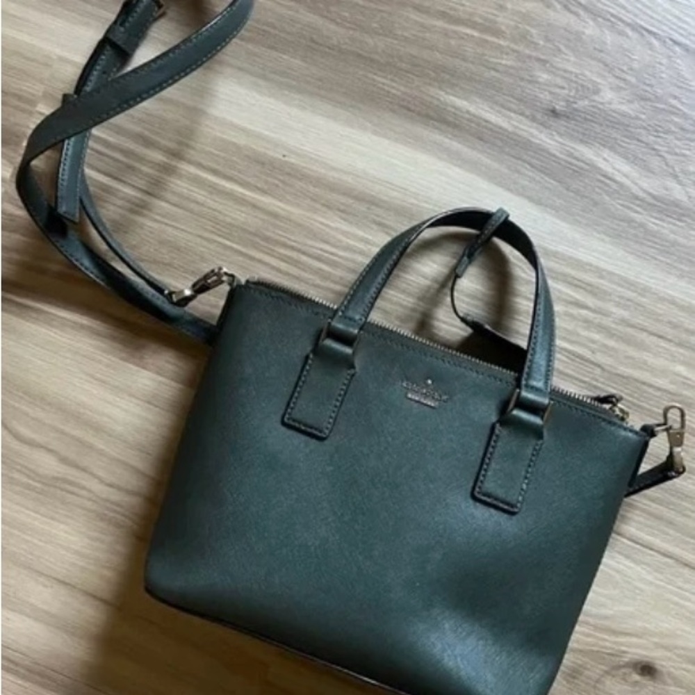 Kate Spade Dark Green Crossbody Bag